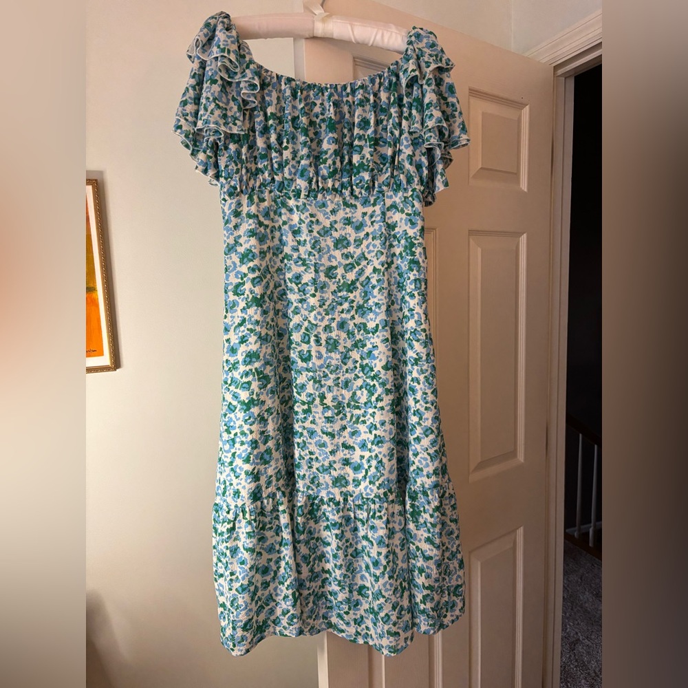 Molly Bracken floral maxi dress.